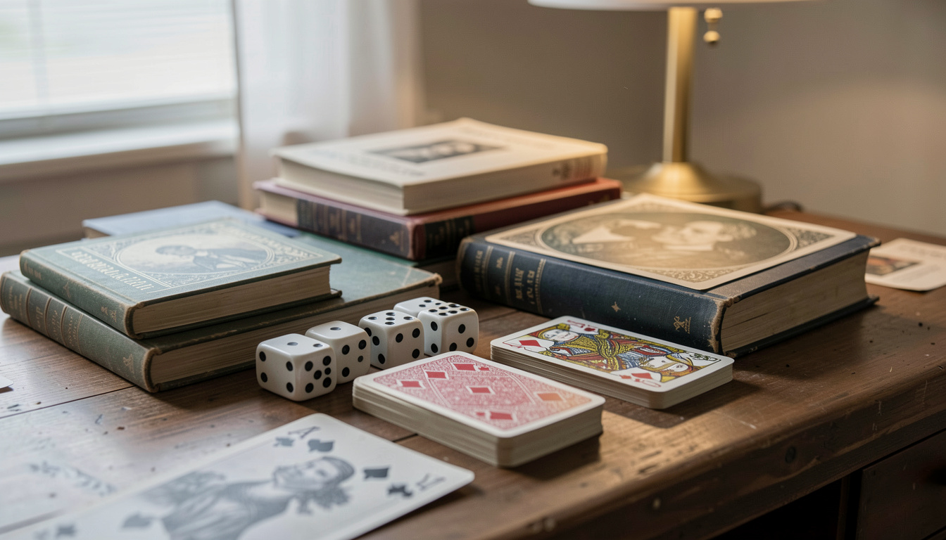 The oldest literature is gaming literature : Chance in Literature & the Arts – The Cabinet of Chance